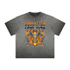 Heavyweight Washed Flame Graphic Tee