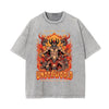 Washed Cotton Flame Graphic Tee