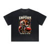 Vintage-Style Frayed Flame Graphic Tee