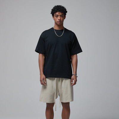 Pre-shrunk Loose Fit T shirt 8oz-INNBLAC