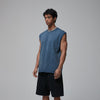 Sleeveless Faded T Shirt 8oz-INNBLAC