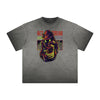 Distressed Streetwear Cartoon Graphic Tee