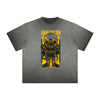 Distressed Streetwear Cartoon Graphic Tee
