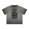 Distressed Streetwear Cartoon Graphic Tee