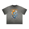 Distressed Streetwear Cartoon Graphic Tee