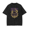 Punk Faded Monster Pattern Tee