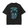 Punk Faded Monster Pattern Tee