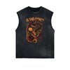 Steampunk Funny Graphic Tank Top