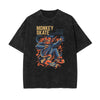 Cartoon Abstract Faded Pattern T Shirt