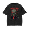 Cartoon Abstract Faded Pattern T Shirt