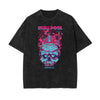 Cartoon Abstract Faded Pattern T Shirt