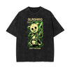 Cartoon Abstract Faded Pattern T Shirt