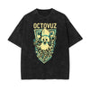 Cartoon Abstract Faded Pattern T Shirt