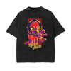 Cartoon Abstract Faded Pattern T Shirt