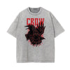 Retro Cartoon Stone Wash Graphic Tee