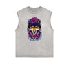 Retro Cartoon Graphic Muscle Tank