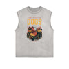 Retro Cartoon Graphic Muscle Tank