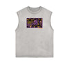 Retro Cartoon Graphic Muscle Tank