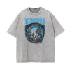 Abstract Graphic Washed Cotton Animal Tee