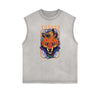 Abstract Animal Graphic Muscle Tank