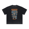 Abstract Animal Graphic Frayed Tee