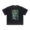 Abstract Animal Graphic Frayed Tee