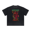 Abstract Animal Graphic Frayed Tee