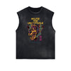 Abstract Animal Pattern Sleeveless Tee