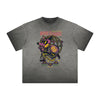 Abstract Animal Faded Thick Pattern Tee