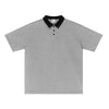 Washed Contrast Color Polo Shirt 285gsm