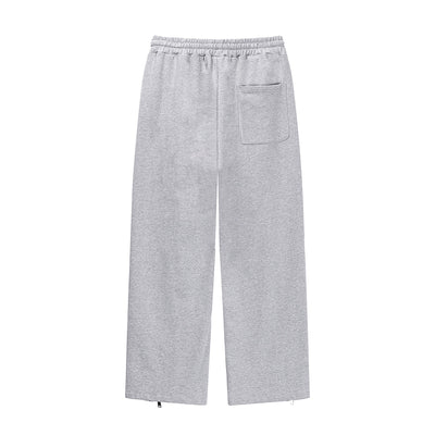 Contrast Arc Stripe Baggy Trousers