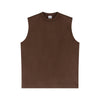 Quick Dry Raw Edge Muscle Tank 210gsm