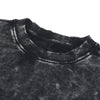 Stone-Washed Distressed Loose-Fit Sweatshirt