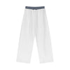 Double Waistband Baggy Trousers