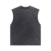 Raw Edge Stone Wash Muscle Tank 275gsm