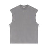 Sleeveless Raw Edge Reverse Tee 275gsm