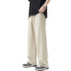 Drawstring Front Seam Relaxed Jogger-INNBLAC Fashion Apparel