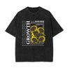 Flower Urban Streetwear Graphic Tee-INNBLAC